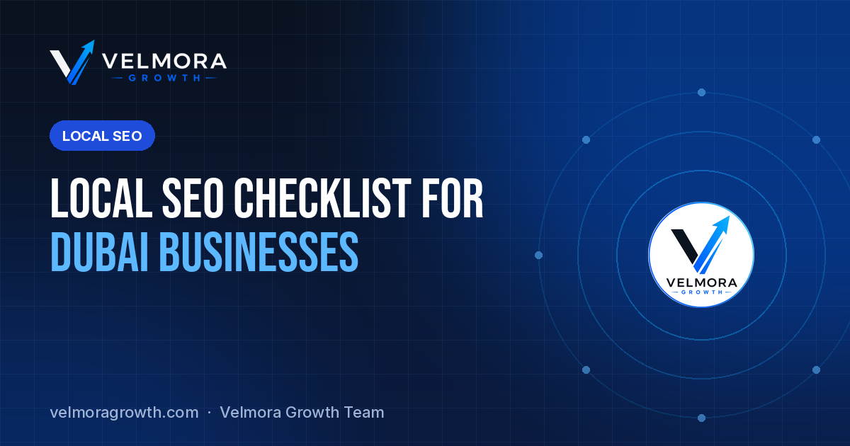 Local SEO Checklist for Dubai Businesses